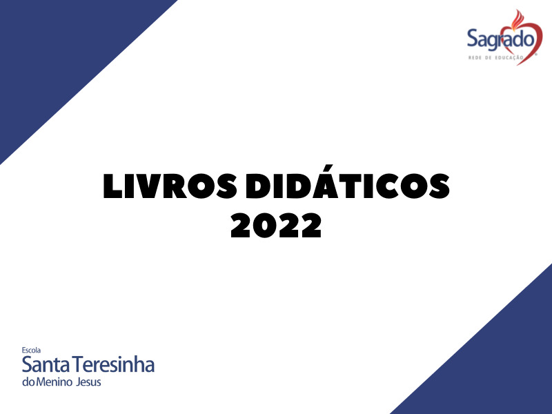 LIVROS DIDÁTICOS 2022