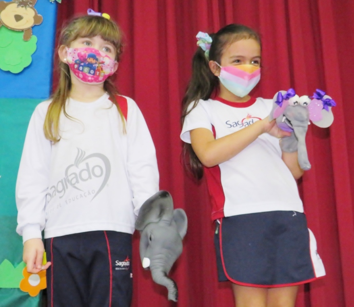 Educação Infantil e Ensino Fundamental – Anos Iniciais concluem o Ano Literário com as apresentações de Teatro de Fantoches e de Sombra