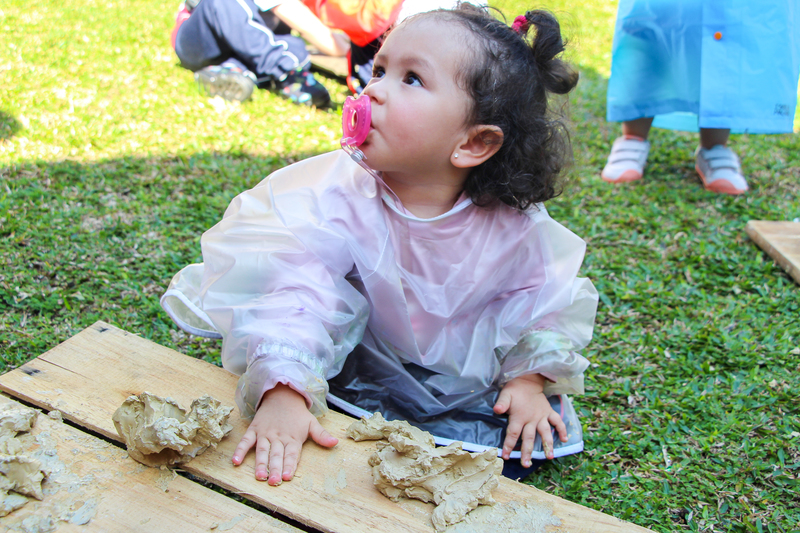 Infantil I - Se expressando com a prática da modelagem de argila