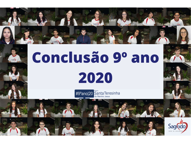 Conclusão do 9º ano  2020 - Recordar é Viver!